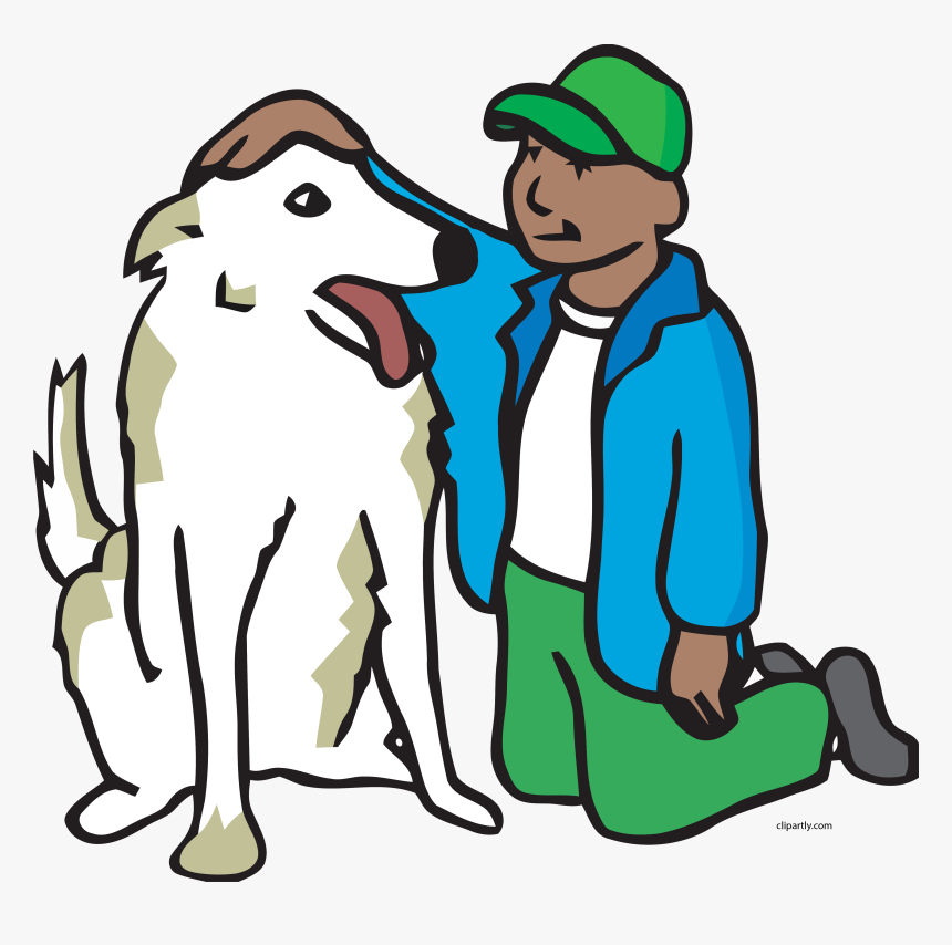 Pet The Dog Clipart, HD Png Download