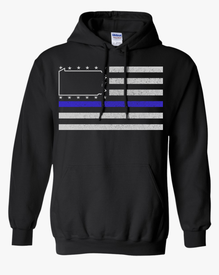 Pennsylvania Thin Blue Line Police State T-shirt & - 13 Reasons Why Tee Shirt, HD Png Download