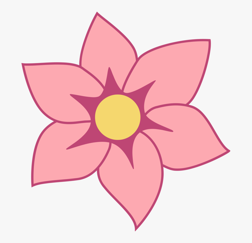Pink,plant,flora - Clip Art, HD Png Download
