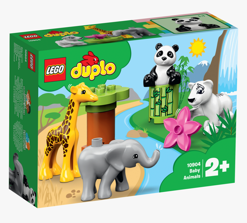 10904 Baby Animals - Duplo Baby Animals, HD Png Download