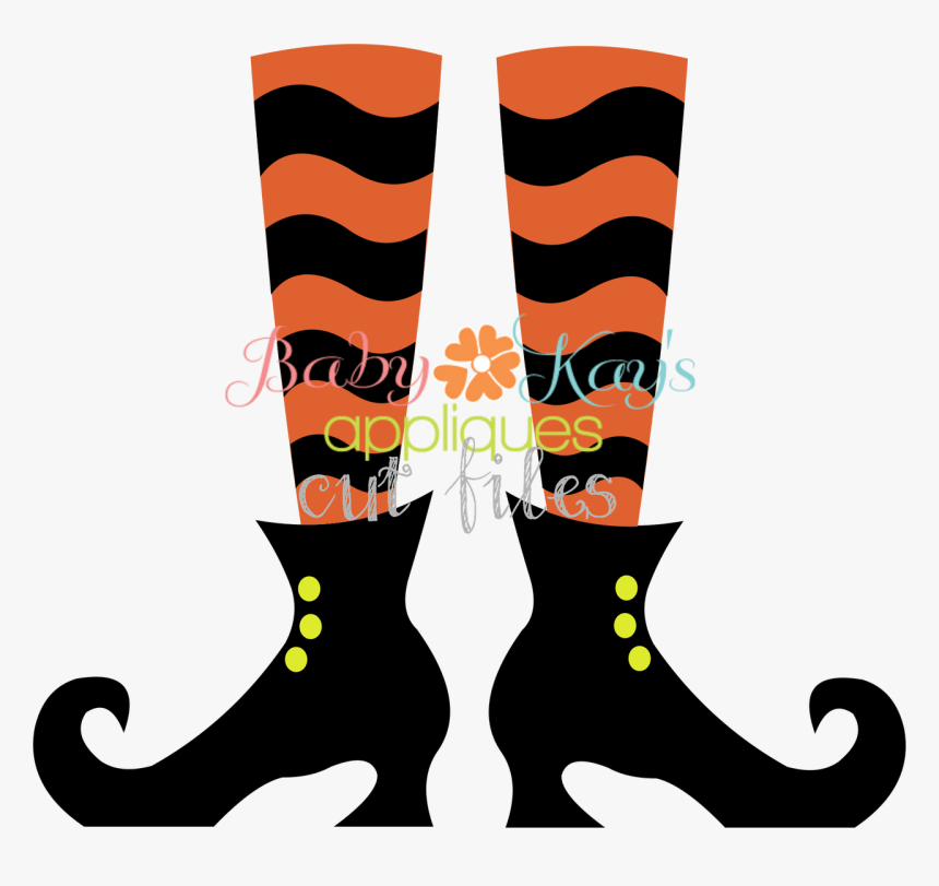 Witch Legs Clip Art - Clipart Witch Legs, HD Png Download