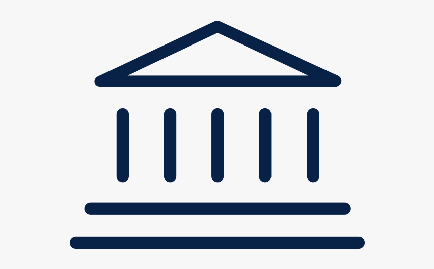 Outline Of Bank Building, HD Png Download