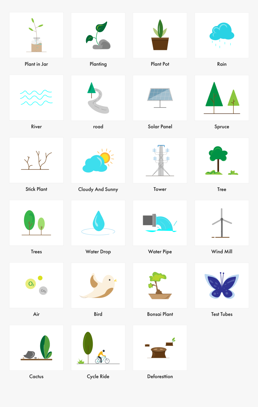Environment Color Icons - Software, HD Png Download