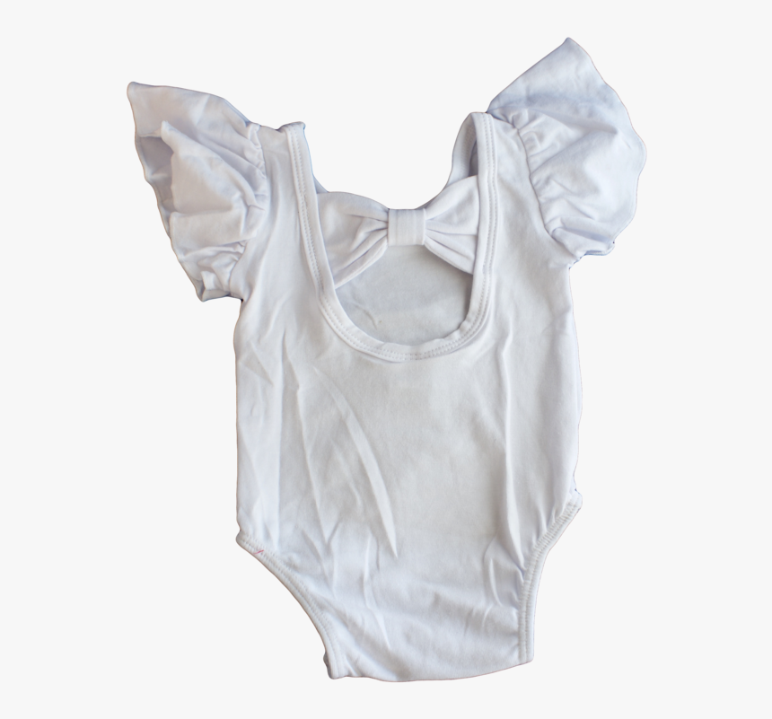 Stars Stripes And Bows Glitter Flutter Sleeve Leotard - Blouse, HD Png Download