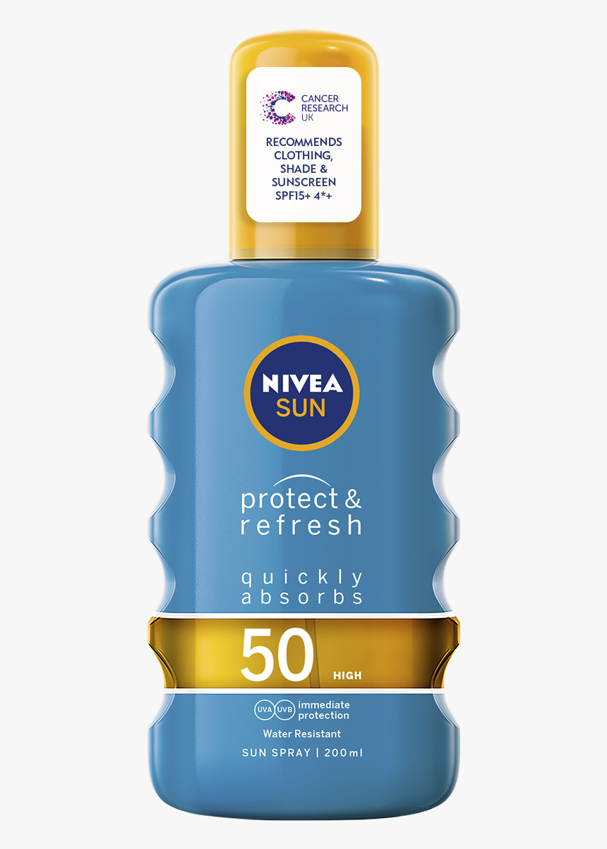 Nivea Sun Protect And Refresh, HD Png Download