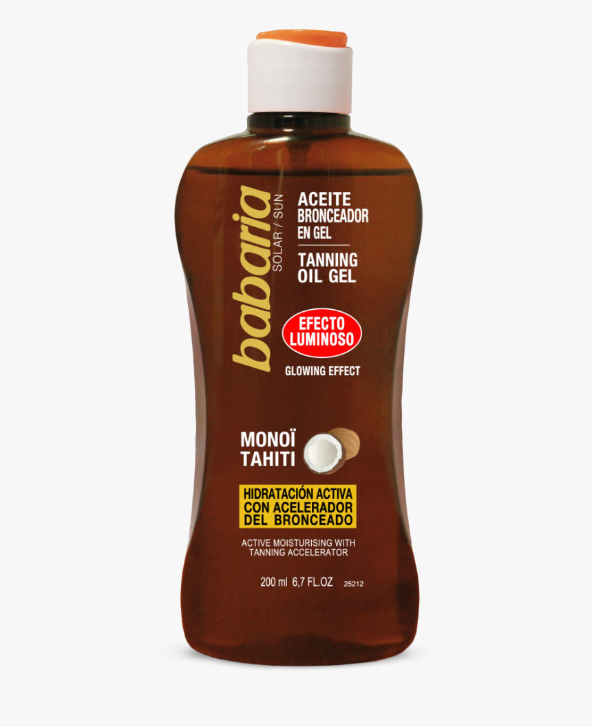 Aceite Bronceador En Gel Con Efecto Luminoso De Babaria - Babaria Solar Oil Bronzing Gel Luminous 200 Ml 200, HD Png Download