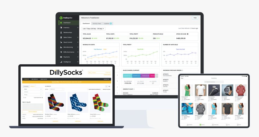 Inventory Management Software Tradegecko Software, HD Png Download