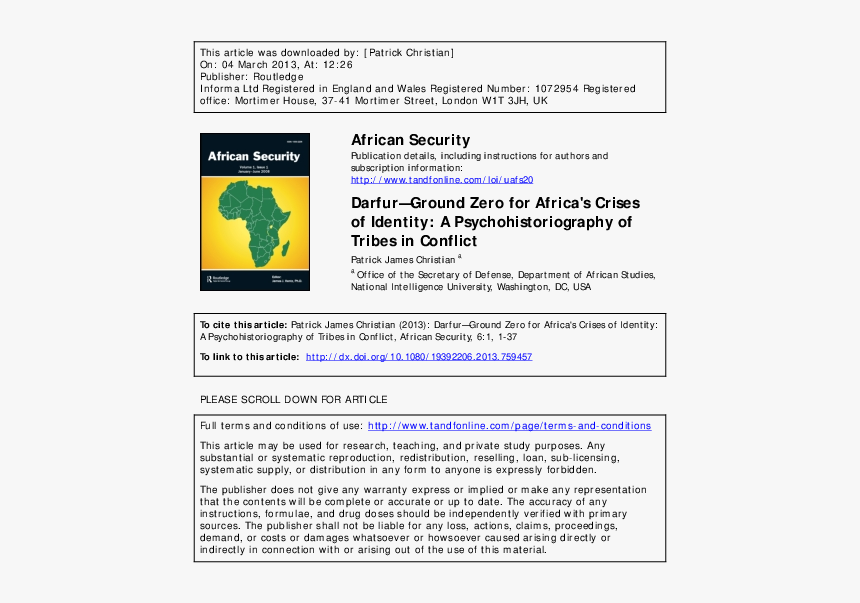 Journal Of Organizational Behavior Pdf, HD Png Download