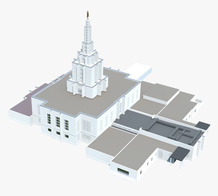 Idaho Drawing Temple Falls - Brutalist Architecture, HD Png Download