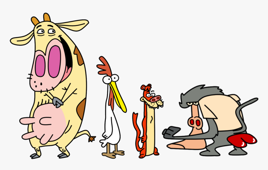 Cow Chicken I M - Cow And Chicken I Am Weasel, HD Png Download