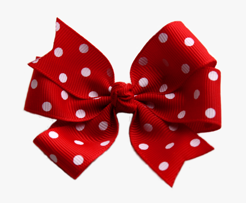 Free Download Polka Dots Bow Png Clipart Bow Tie Polka - Red Polka Dot Bow Png, Transparent Png