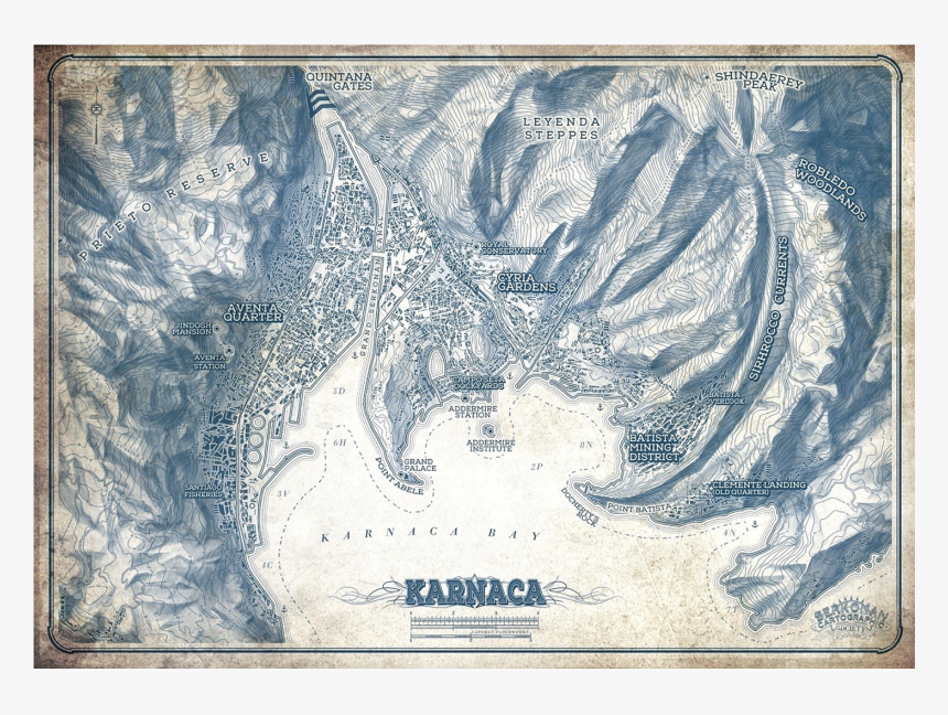 Dishonored 2 Karnaca Map, HD Png Download