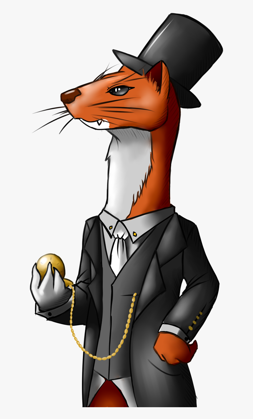 View Media - Weasel Beastfolk, HD Png Download