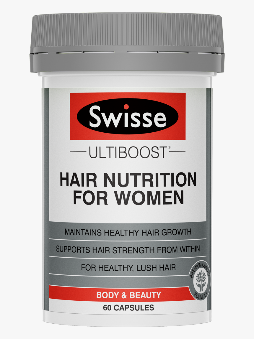 Swisse Hair Nutrition For Men 60 Capsules, HD Png Download