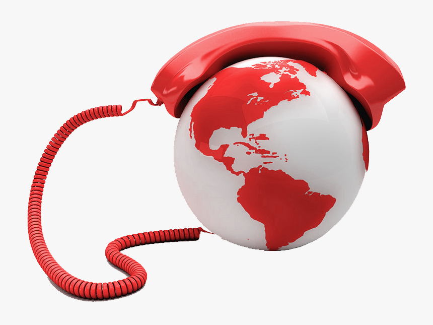 Phone Plugged To The World - Regions Of The World Map, HD Png Download