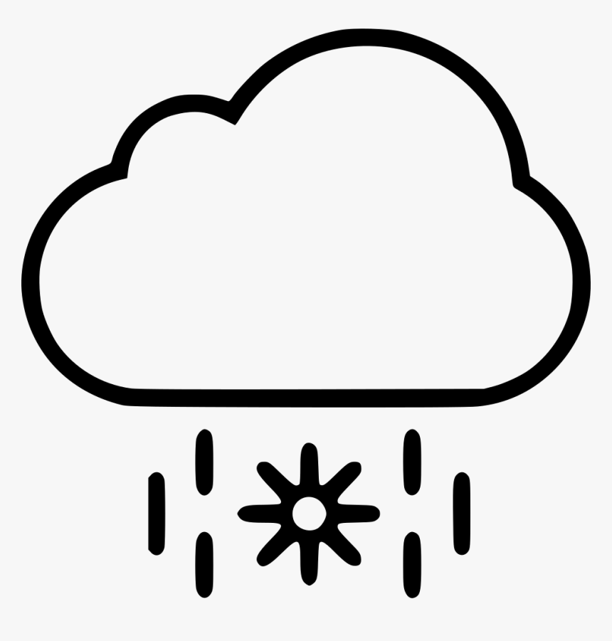 Snow Ace Rain Cloud - Icon, HD Png Download