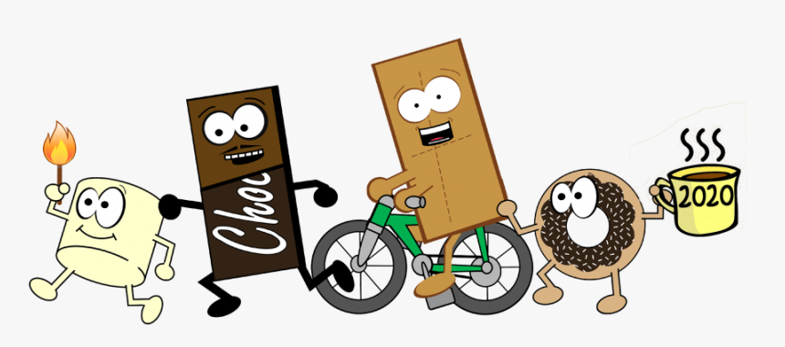 Smores Funny Cartoon Clipart, HD Png Download