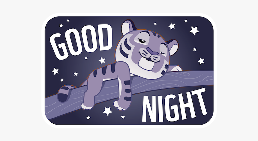 Viber Sticker Good Night, HD Png Download