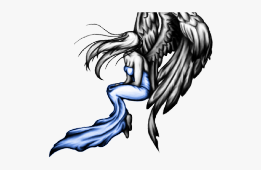 Angel Tattoos Png Transparent Images - Portable Network Graphics, Png Download