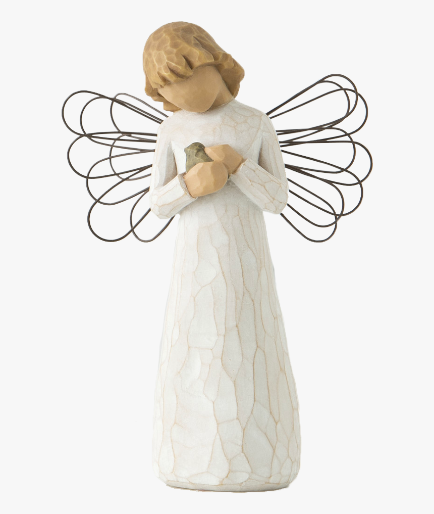 Angel Caring Willow Tree Angel Of Healing, HD Png Download