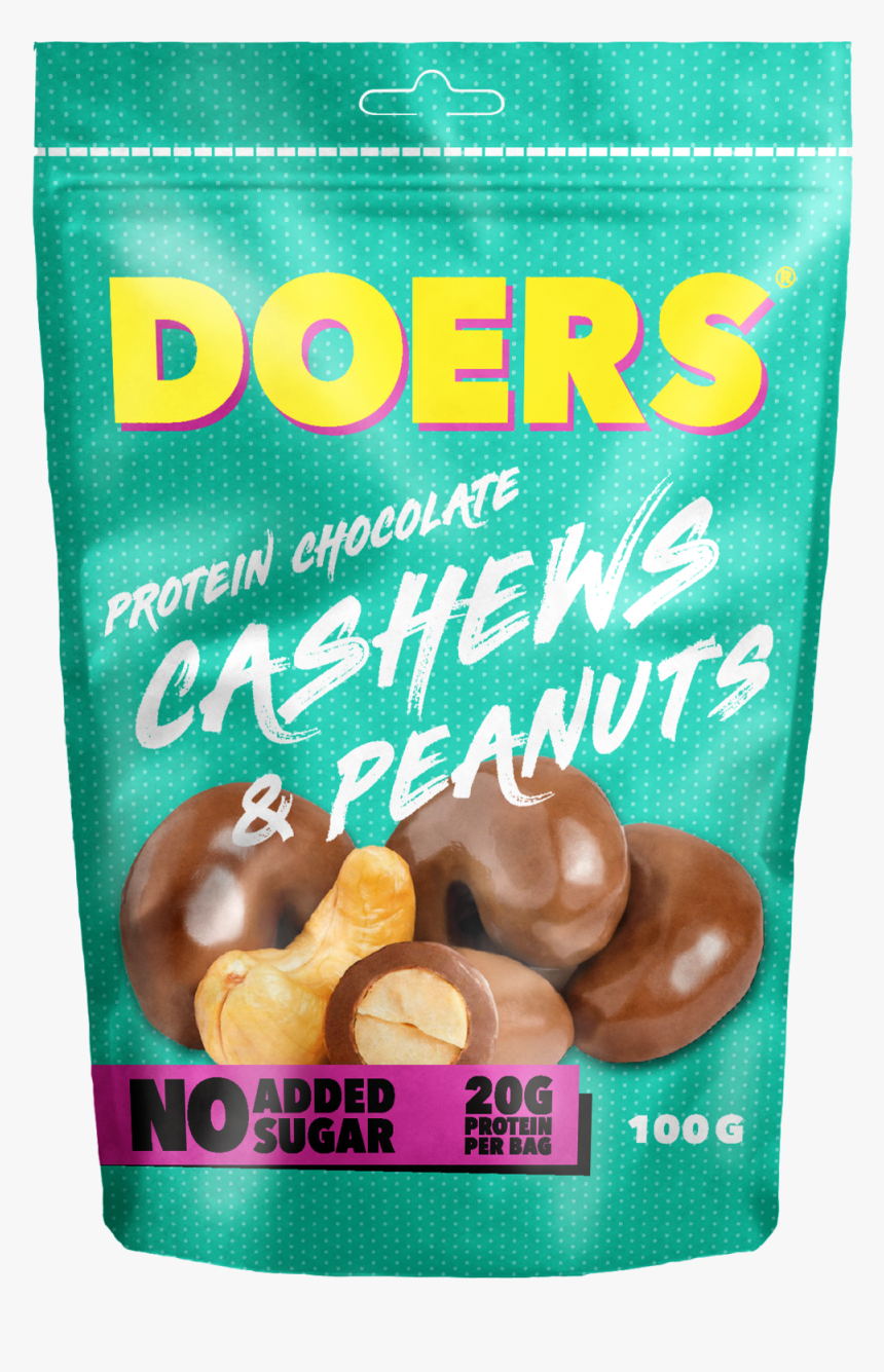 Doers Cashew Mockup1 - Chocolate, HD Png Download