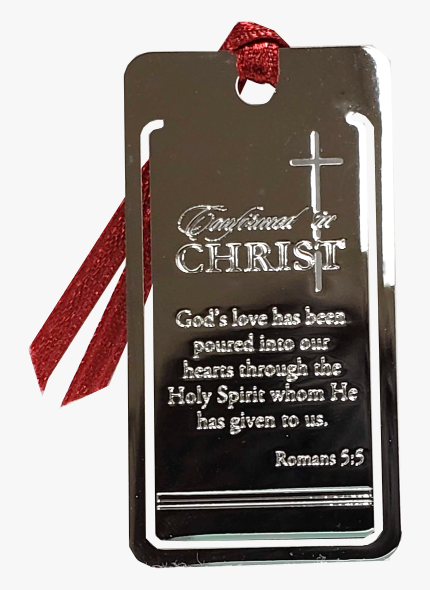 Confirmed In Christ Bookmark Verse Romans - Calligraphy, HD Png Download
