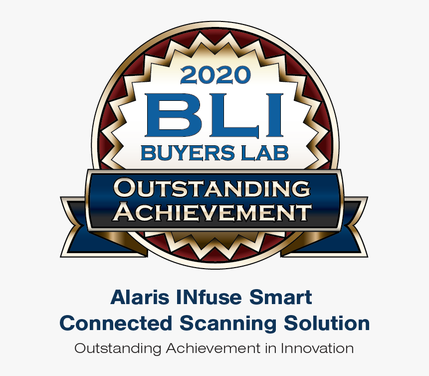 Bli Alaris Infuse Outstanding Achievement - Bli Buyers Lab 2019 Line Of The Year, HD Png Download