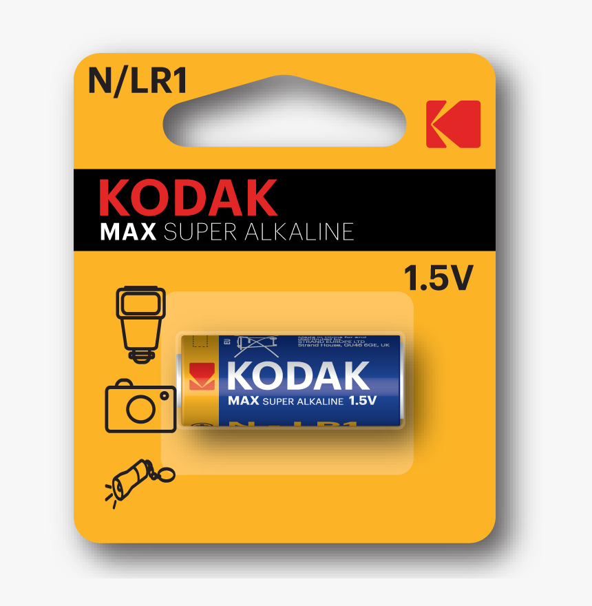 Kodak Max Speciality Batteries - Kodak Lr1, HD Png Download