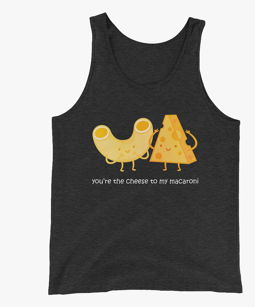 Mac N Cheese Love Party Tank - Macaroni And Cheese, HD Png Download