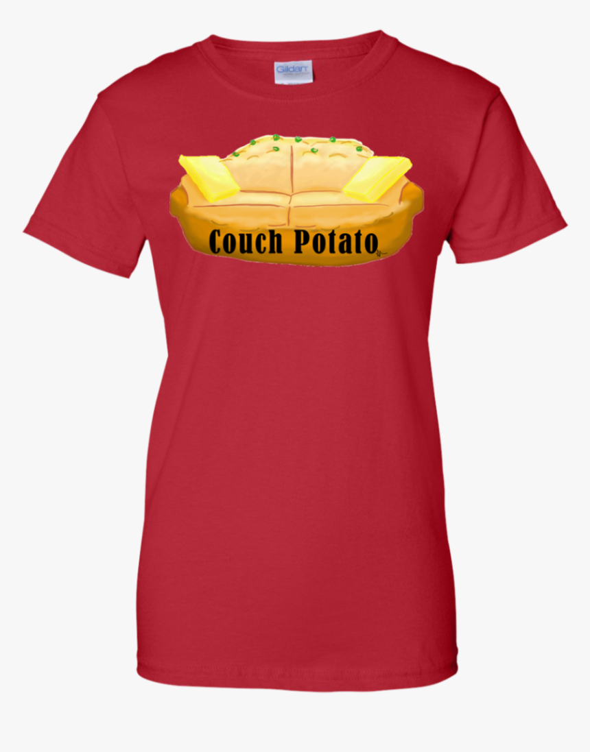 Couch Potato A Self Potrait Food Humor T Shirt & Hoodie - Big Mom T Shirt, HD Png Download