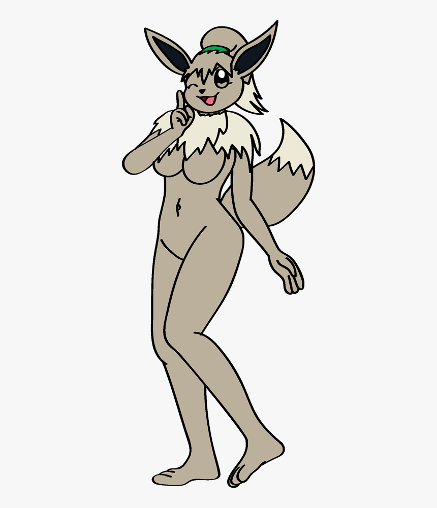 Eveline The Shiny Eevee - Anthro Female Shiny Eevee, HD Png Download