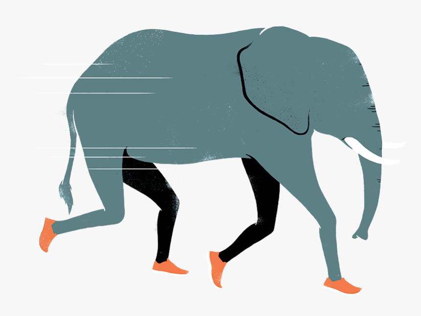 Elephant-home Clipart , Png Download - Indian Elephant, Transparent Png