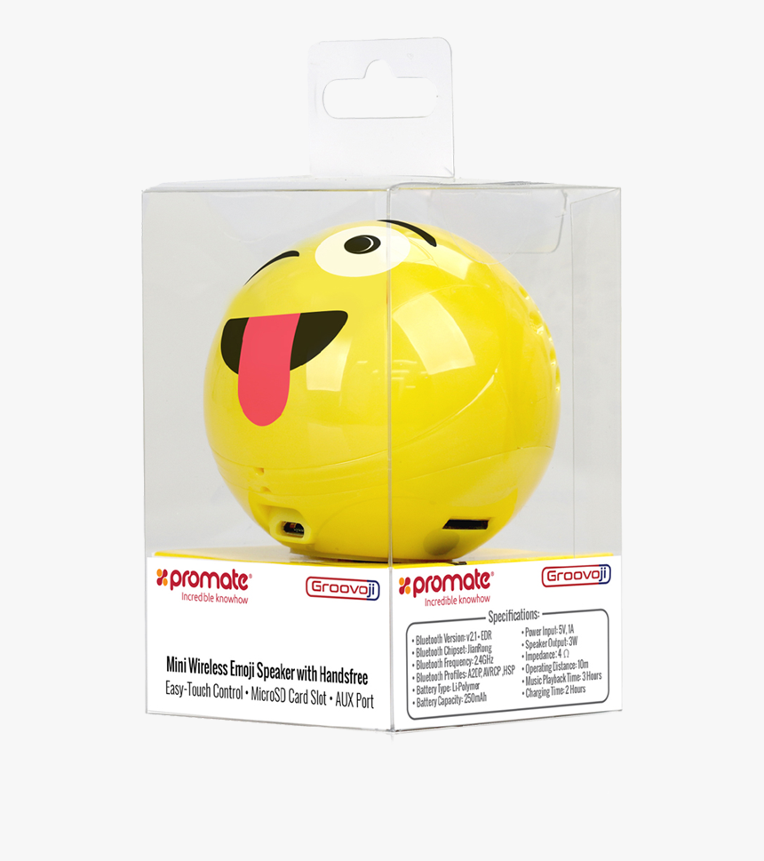 Promate Groovoji Cool Emoji - Smiley, HD Png Download
