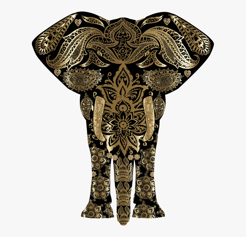 Elephants And Mammoths,iphone 4s,tshirt - Colorful Elephant Png, Transparent Png