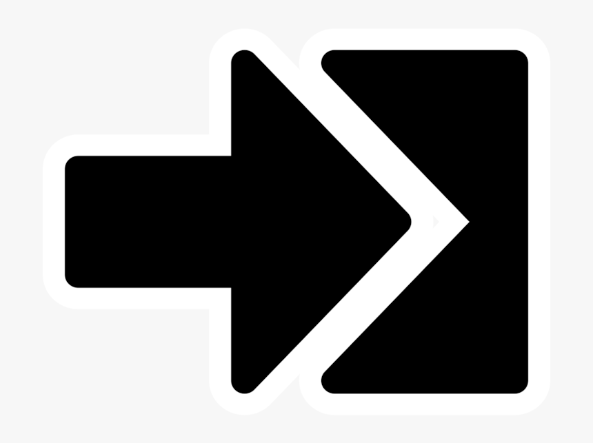 Triangle,symbol,black - Sign, HD Png Download