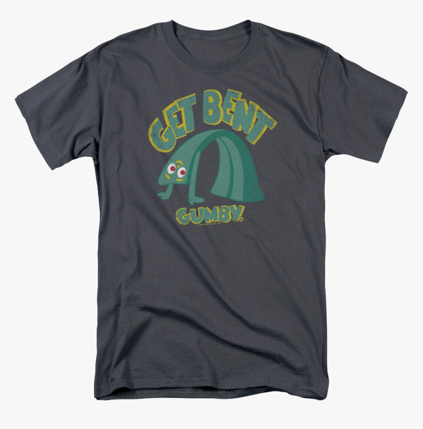 Get Bent Gumby T-shirt - Joan Jett Grey Shirt, HD Png Download