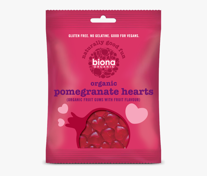 Biona Pomegranate Hearts, HD Png Download