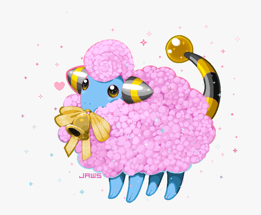 Shiny Mareep, HD Png Download