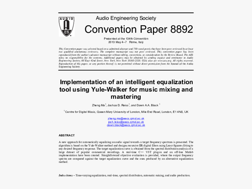 Audio Engineering Society, HD Png Download