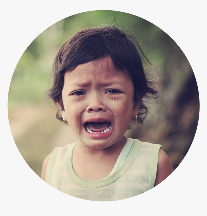 Child Care Help - Upset Child, HD Png Download