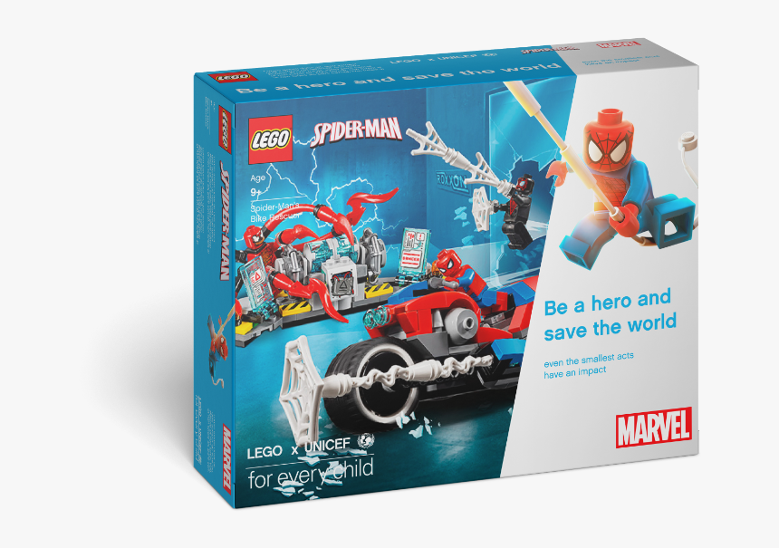Smiley Face - Lego Spider Man Miles Morales Set, HD Png Download