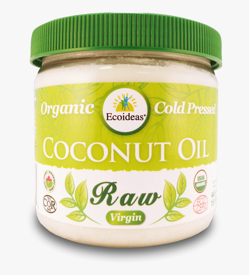 Ecoideas Raw Organic Coconut Oil - Spread, HD Png Download