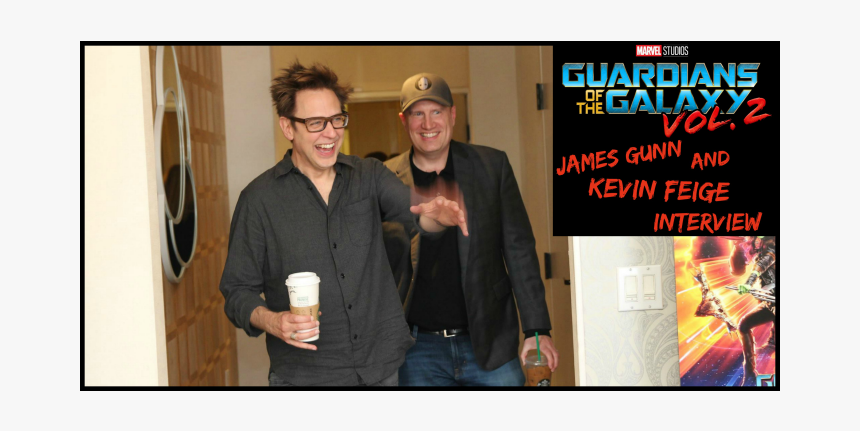 James Gunn And Kevin Feige Guardians Of The Galaxy - Led-backlit Lcd Display, HD Png Download
