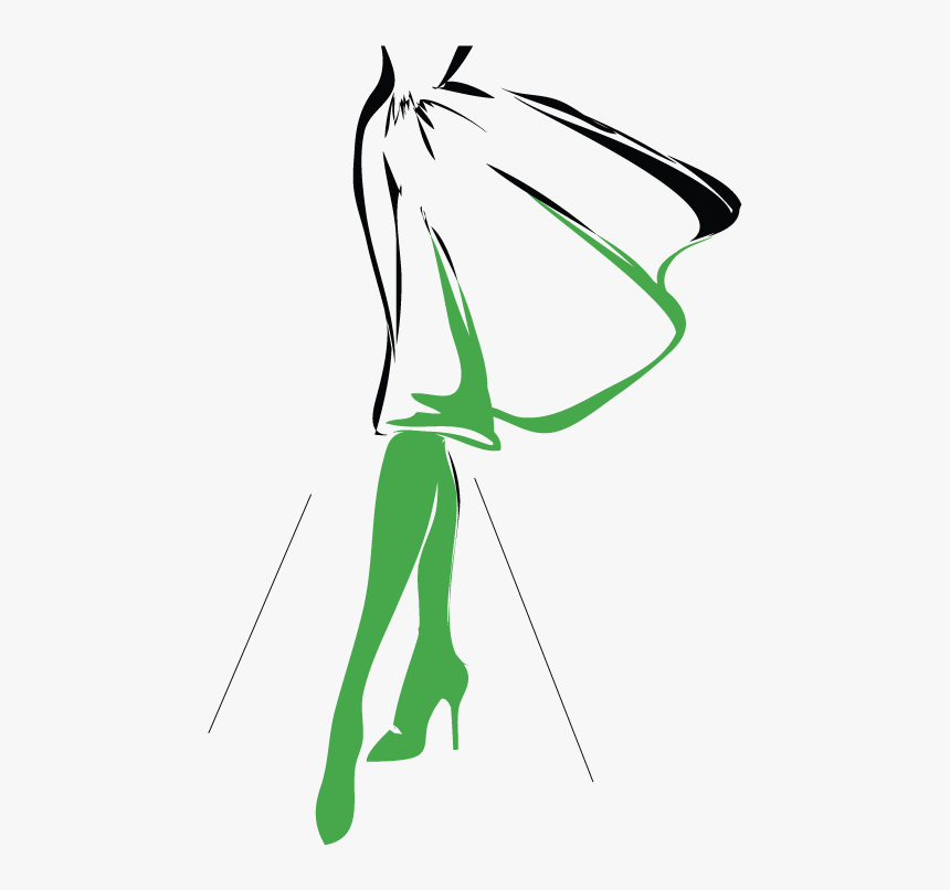 Fashion Shows Illustration , Png Download - Girls Fashion Business Cards, Transparent Png