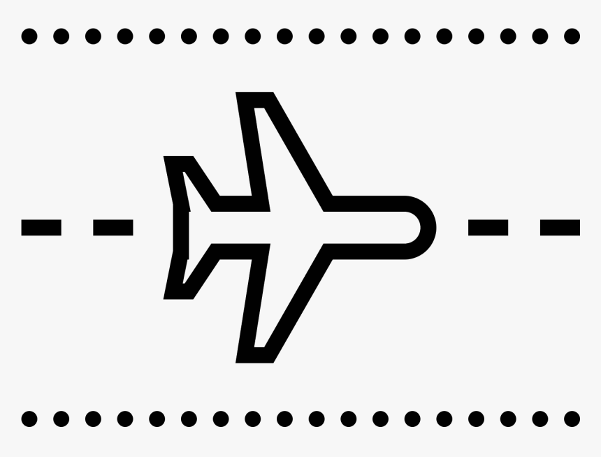 Pas Startowy Icon - Free Runway Icon Png, Transparent Png