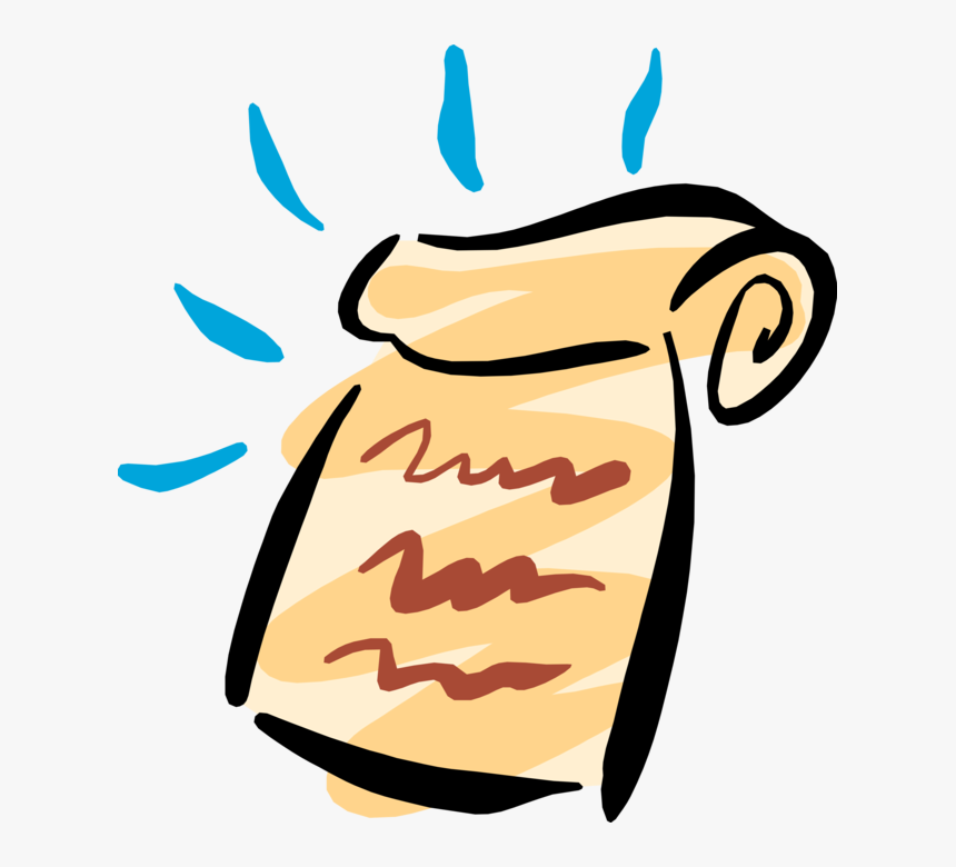 Vector Illustration Of Animal Skin Parchment Made From - Pergaminho Vetor Png, Transparent Png