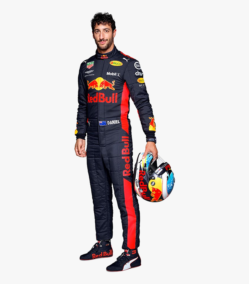 Daniel Ricciardo Red Bull Suit, HD Png Download