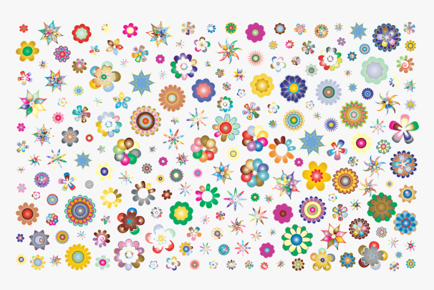 Clip Art Flower Background, HD Png Download