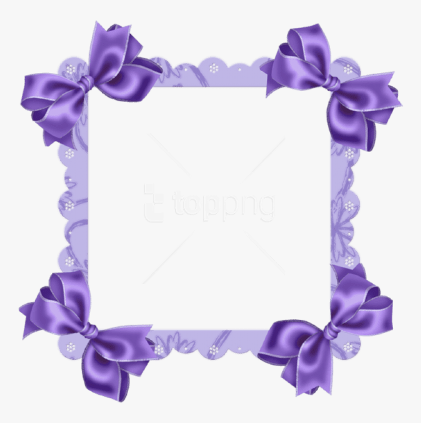 Free Png Best Stock Photos Purple Transparent Frame - Free Purple Border No Background, Png Download