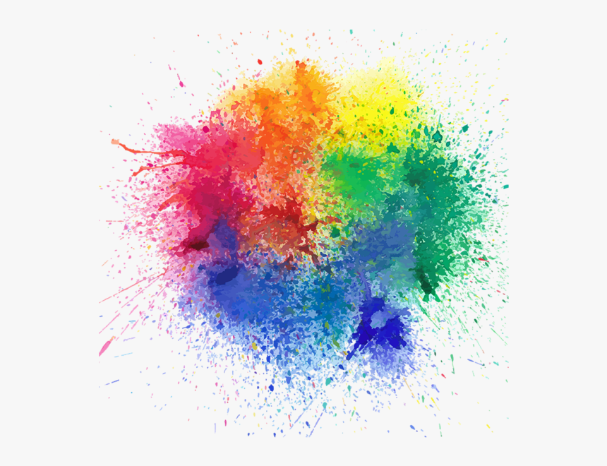 Transparent Holi Festival Color Watercolor Paint Paint - Watercolor Paint, HD Png Download